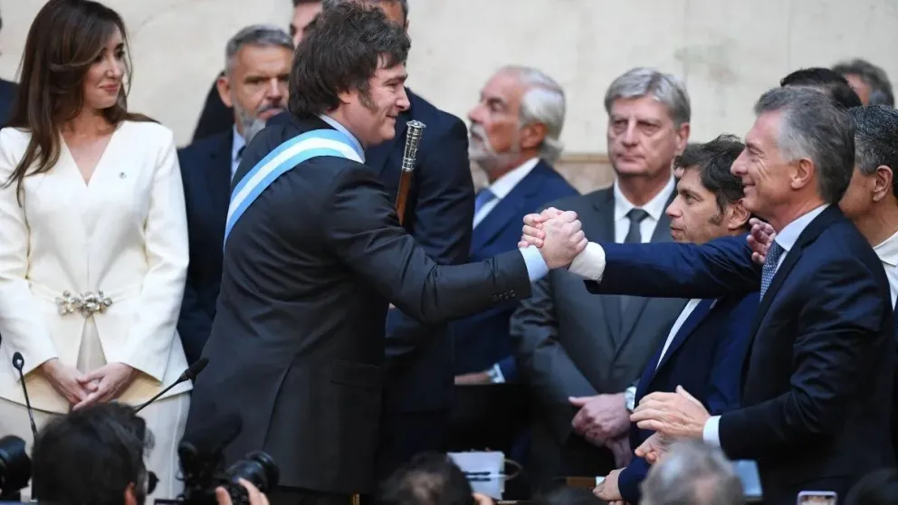 Reunión entre Milei y Macri.