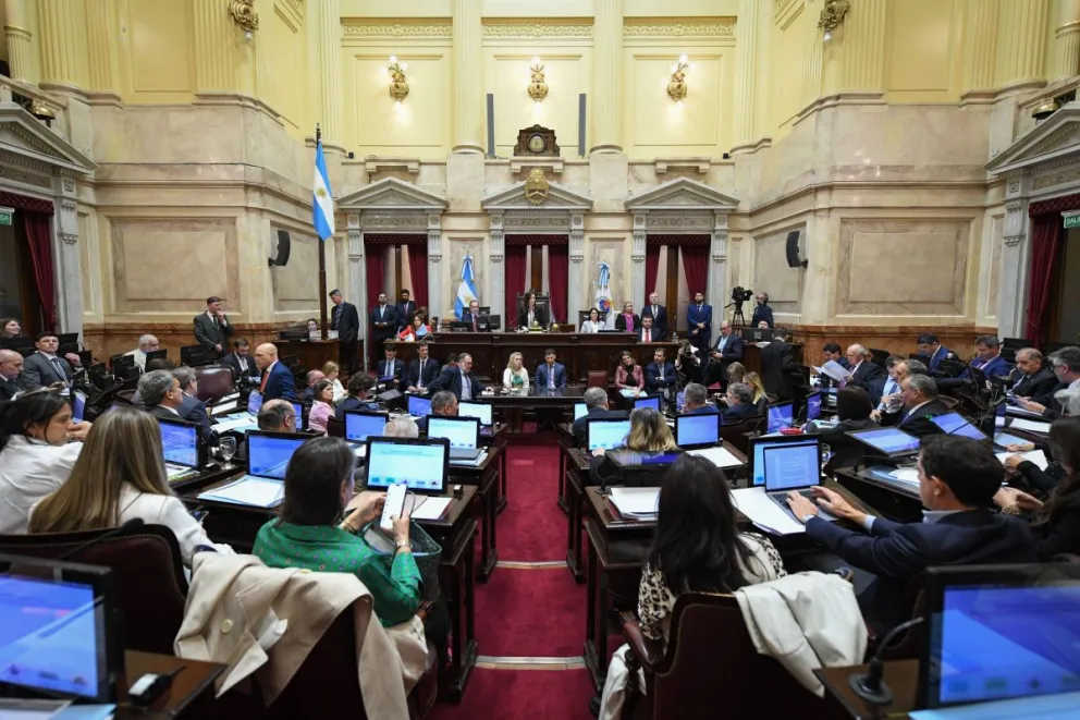 Golpe al oficialismo en el Senado.